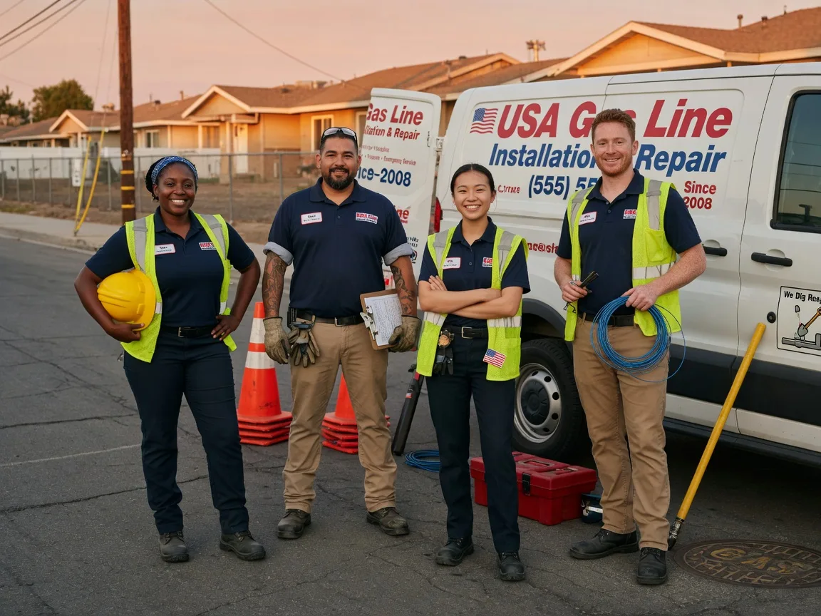 Gas Line Installation company in Delray, WV
